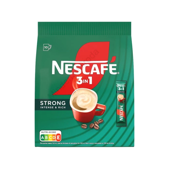 Kávé instant, 10 x 16g, 3in1 Nescafé Strong Nescafé