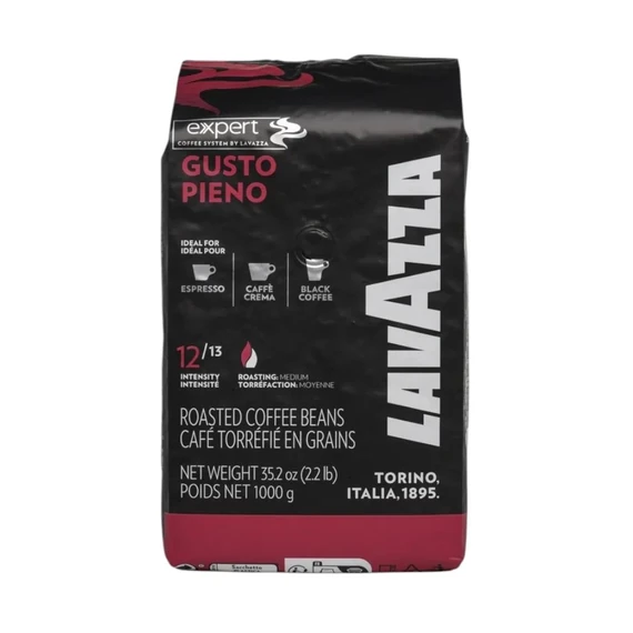 Kávé szemes, 1000g, Lavazza Expert Gusto Pieno