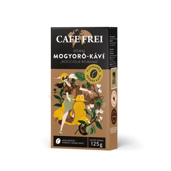 Kávé szemes, 125g, Cafe Frei római mogyoró