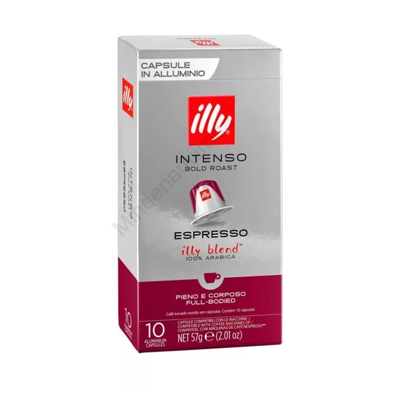 Kávékapszula, Nespresso® kompatibilis, Illy Intenso 10db/doboz