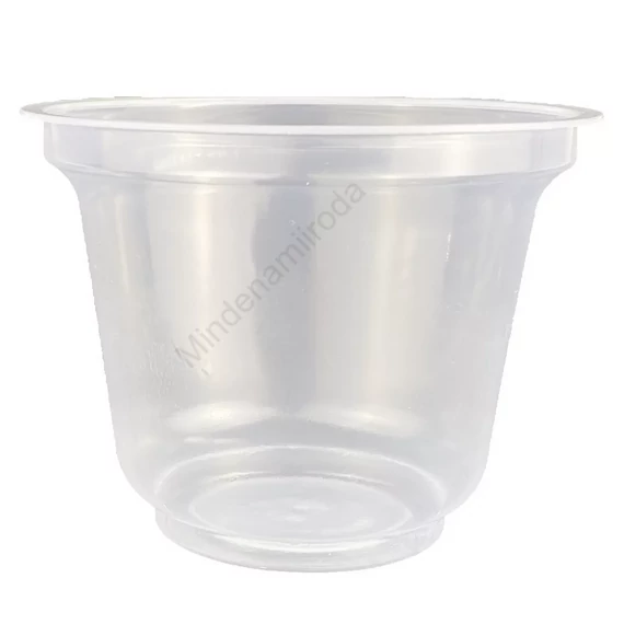 Kehely 250 ml műanyag 50 db/csomag víztiszta