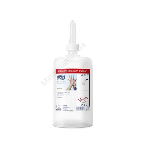 Kéz- és bőrfertőtlenítő gél 1 liter alkoholos S1 Tork_420105