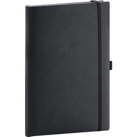 Klasszikus notesz Aprint borítással black, pontozott, 15x21cm, Presco