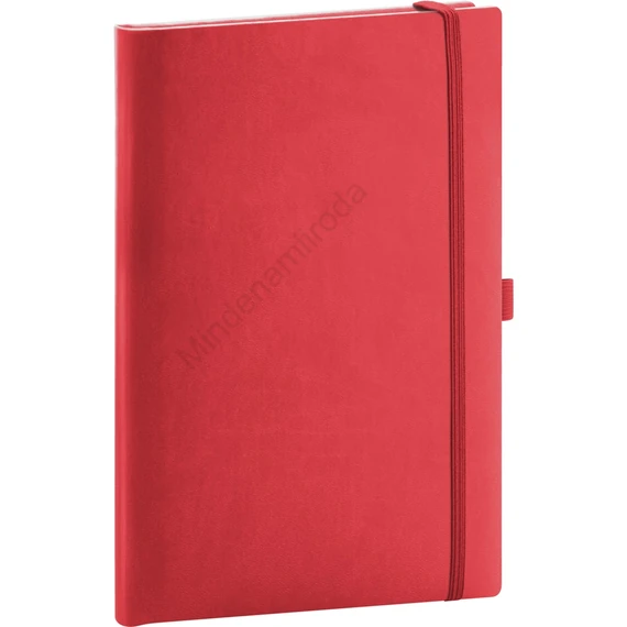 Klasszikus notesz Aprint borítással red, pontozott, 15x21cm, Presco