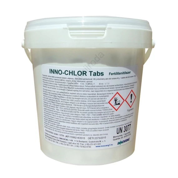 Klórtabletta 1 kg Inno-Chlor tabs