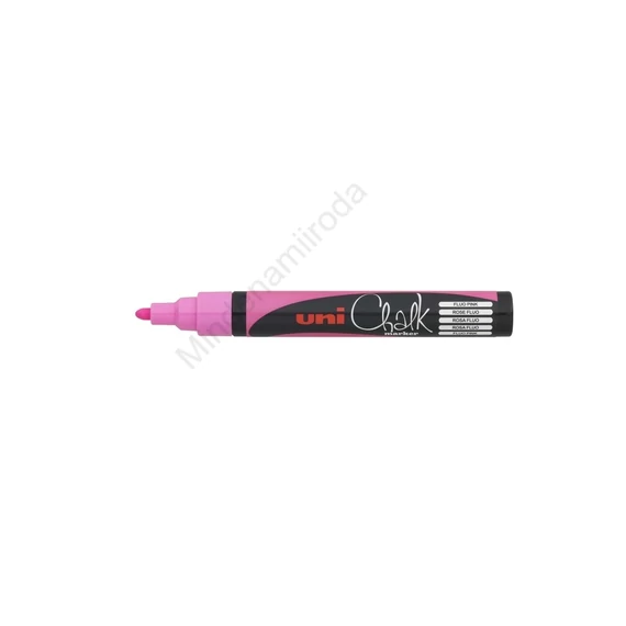 Krétamarker folyékony 1,8-2,5mm, Uni-Posca PWE-5M fluor rózsaszín