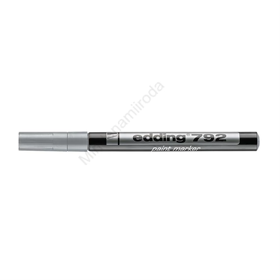 Lakkmarker 0,8mm, kerek Edding 792 ezüst