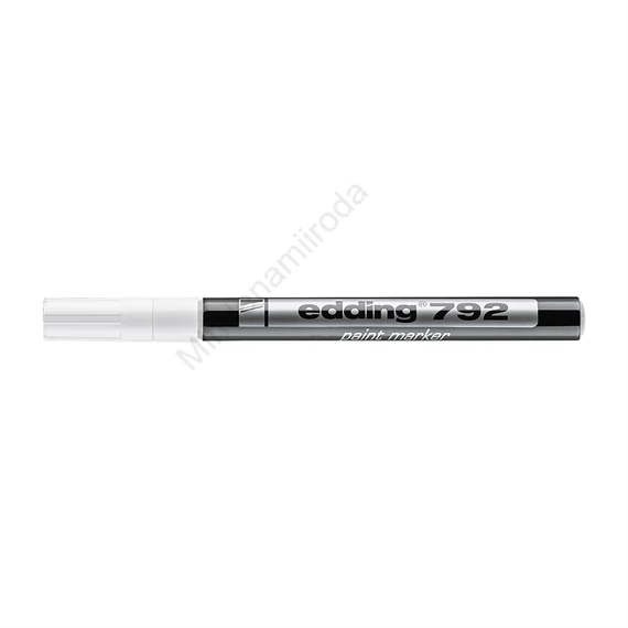 Lakkmarker 0,8mm, kerek Edding 792 fehér