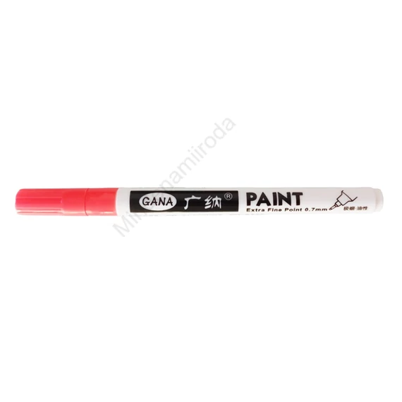 Lakkmarker 0,8mm, kerek piros