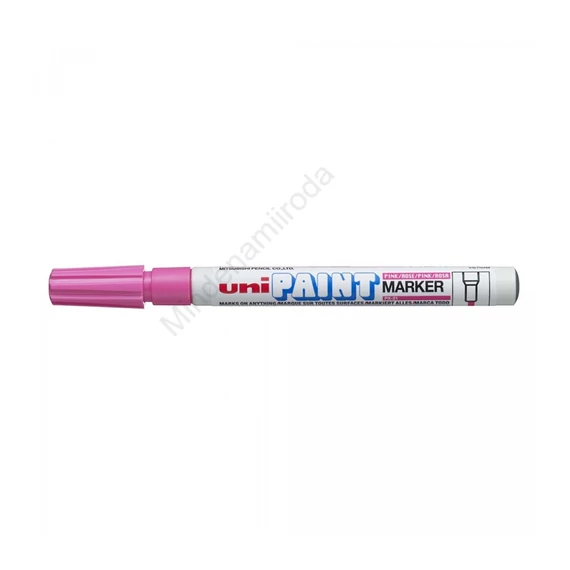 Lakkmarker 0,8-1,2mm, Uni PX-21 rózsaszín