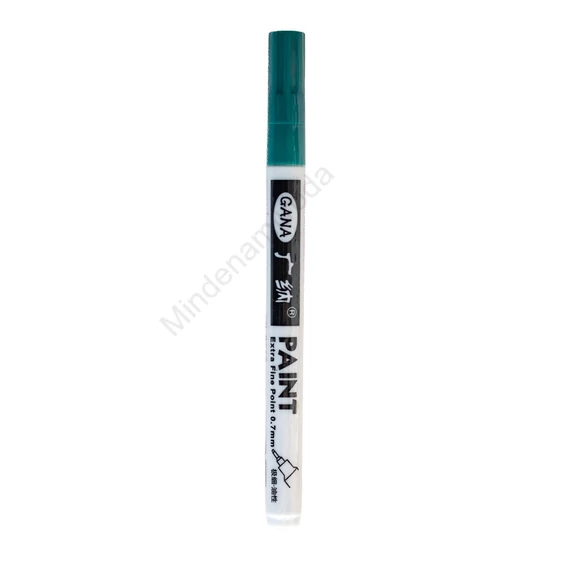 Lakkmarker 0,8mm, kerek zöld