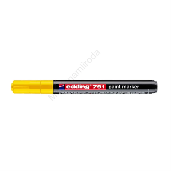 Lakkmarker 1-2mm, kerek Edding 791 sárga