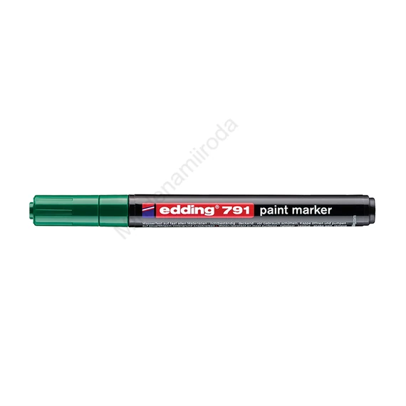 Lakkmarker 1-2mm, kerek Edding 791 zöld