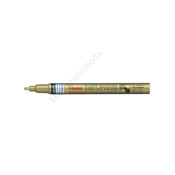 Lakkmarker 1,5mm, kerek Pentel arany