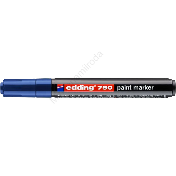 Lakkmarker 2-3mm, kerek Edding 790 kék