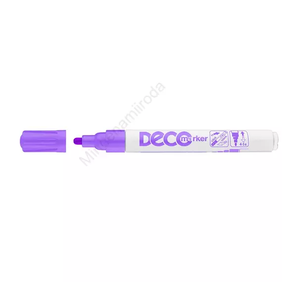 Lakkmarker, decomarker 2-4mm, kerek Ico lila 