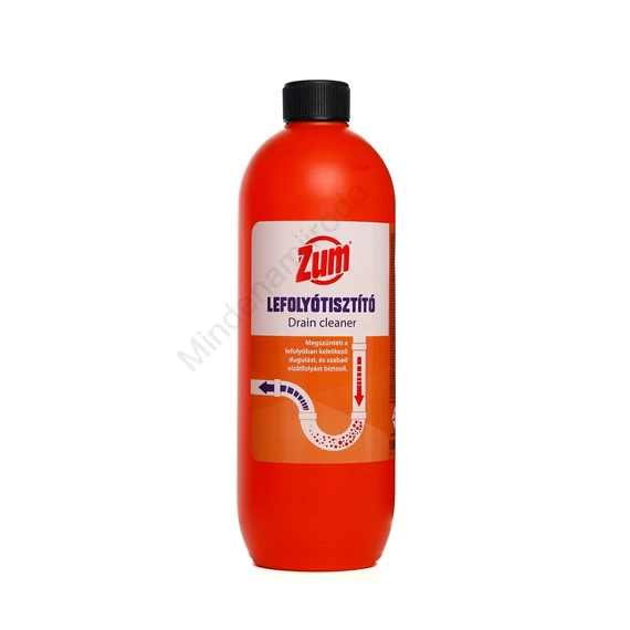 Lefolyótisztító 1 liter Zum