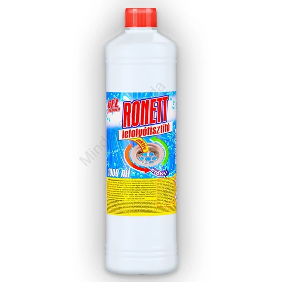 Lefolyótisztító gél 1 liter Ronett
