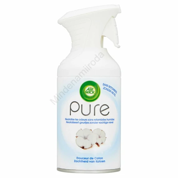 Légfrissítő aerosol 250 ml AirWick Pure Pamut