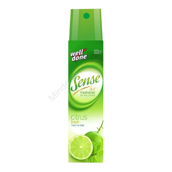 Légfrissítő aerosol 300 ml Sense citrus