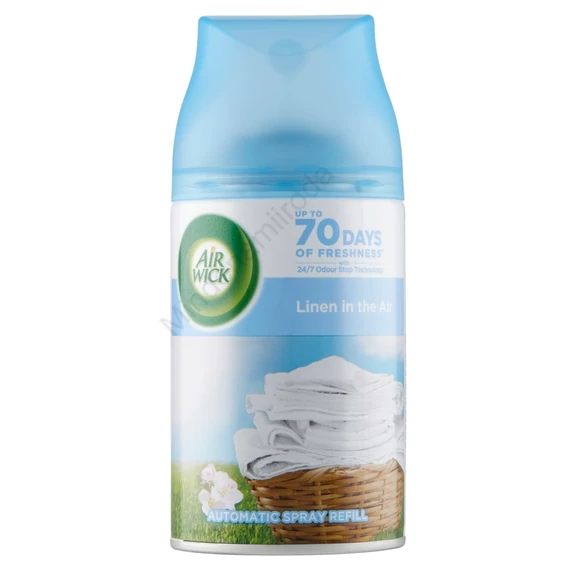 Légfrissítő spray utántöltő 250 ml AirWick Freshmatic Frissen mosott ruha