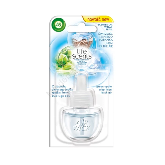 Légfrissítő utántöltő 19 ml elektromos készülékbe AirWick Frissen mosott ruha