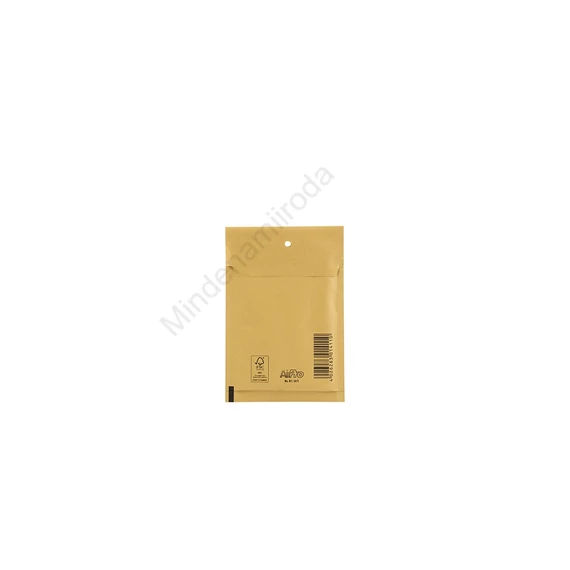 Légpárnás tasak 11/A szilikon külső méret 120x175mm, belső méret 100x165mm, Bluering® barna