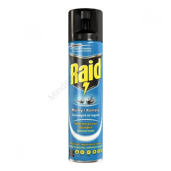 Légy- és szúnyogirtó aeroszol 400 ml Raid