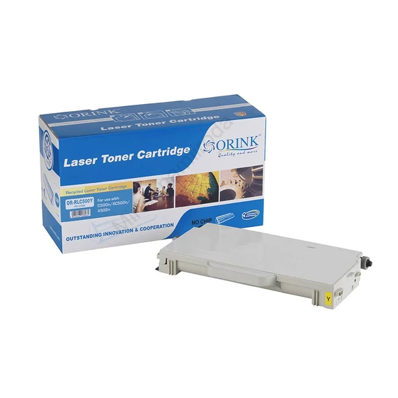 Lexmark C500 toner yellow ORINK