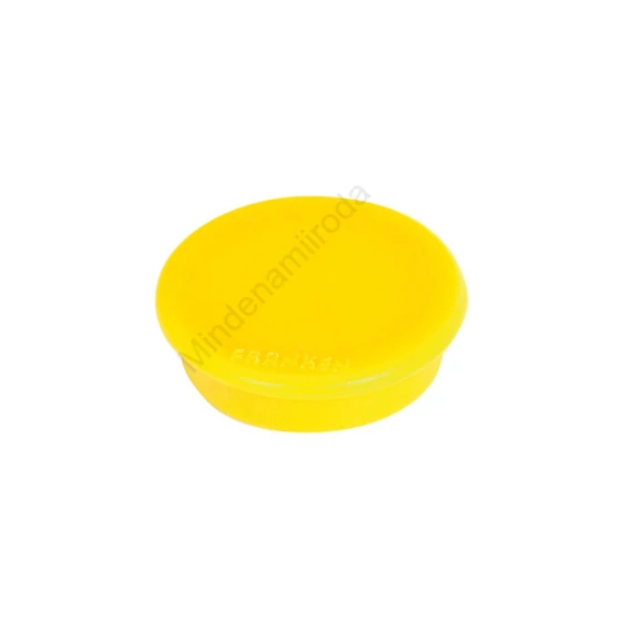 Mágnes 24mm, 10 db/csomag, Franken sárga