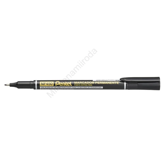 Alkoholos marker 1,2mm NF450-A Pentel vékony hegyű OHP S fekete