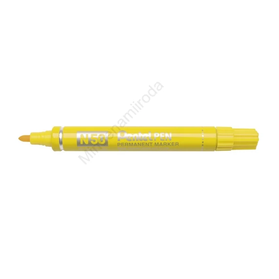 Alkoholos marker fém testű 4,3mm kerek hegyű N50-GE Pentel Extreme citrom