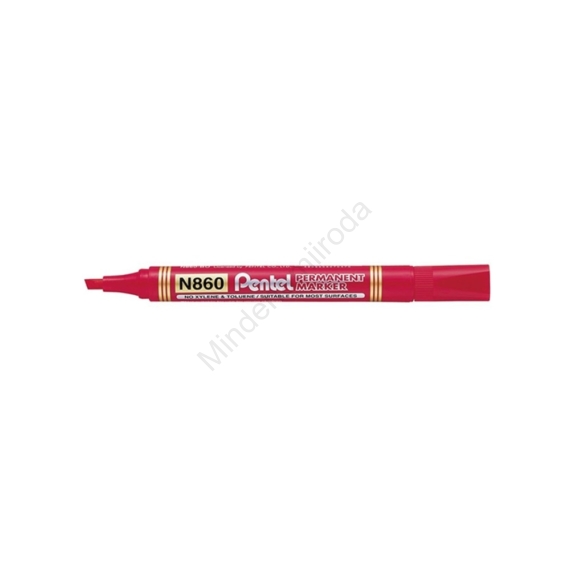 Alkoholos marker 1,8-4,5mm vágott N860-BE Pentel piros