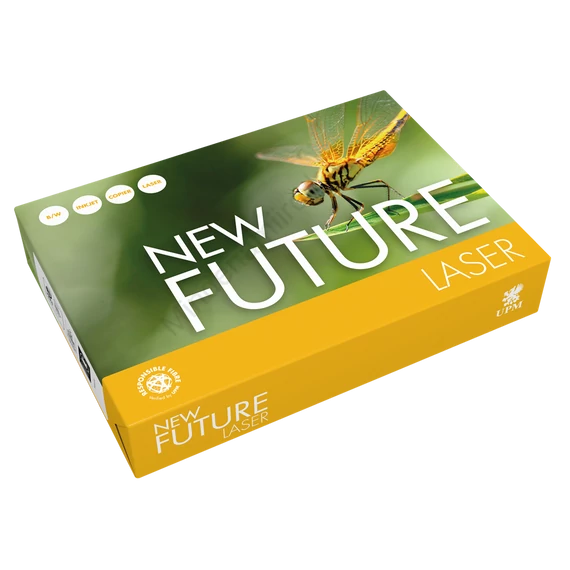 Másolópapír A4, 80g, CIE 150 fehérség, New Future Laser Copy 500ív/csomag