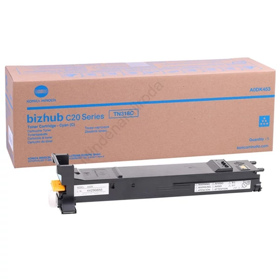 Minolta TN318 toner cyan ORIGINAL