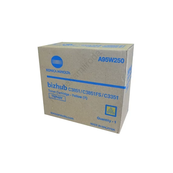 Minolta TNP49 toner yellow ORIGINAL 12K