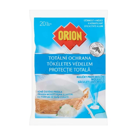 Molyírtó korong 20 db/csomag Orion frissen mosott ruha