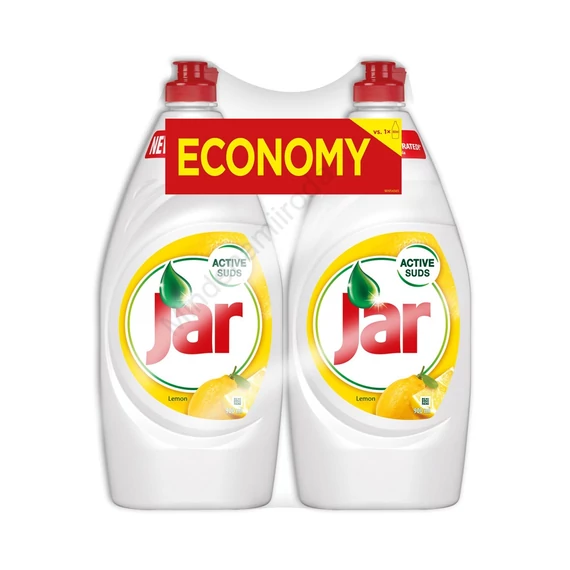 Mosogatószer 2 x 900 ml kézi duopack Jar Citrom