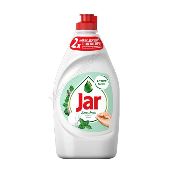 Mosogatószer 450 ml kézi Jar sensitive tea tree&mint