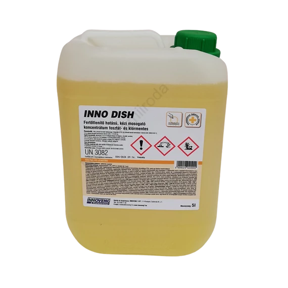 Mosogatószer 5 liter kézi fertőtlenítő hatással Inno-Dish