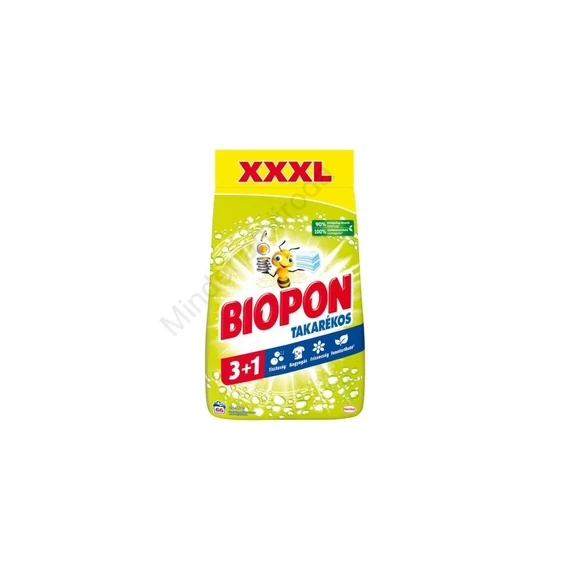 Mosópor 3,96 kg (66 mosás) fehér ruhákhoz Biopon