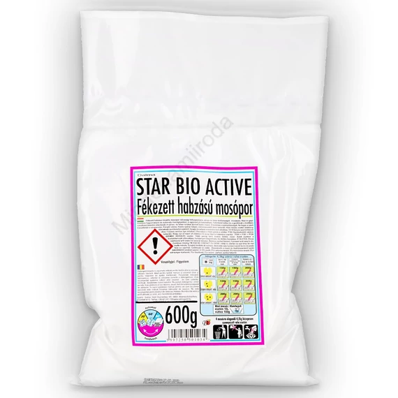 Mosópor 600 g színes és fehér ruhákhoz Star Bio Active Dalma