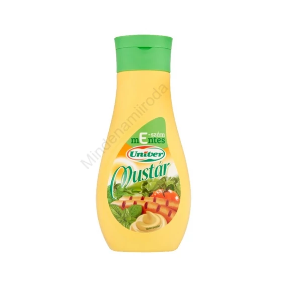 Mustár 440 g, flakonos Univer