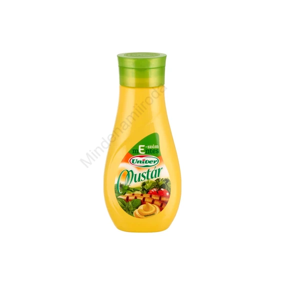 Mustár 440 g, flakonos Univer