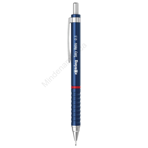 Nyomósirón 0,5mm, kék test, Rotring Tikky Retro