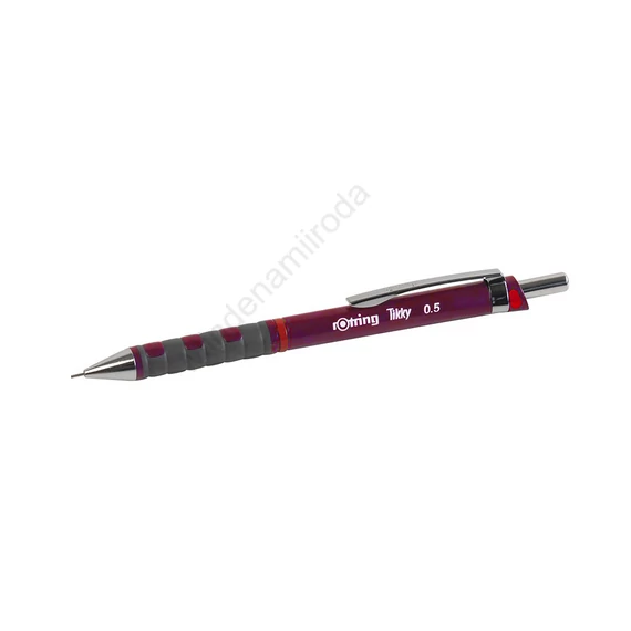 Nyomósirón 0,5mm, bordó test, Rotring Tikky