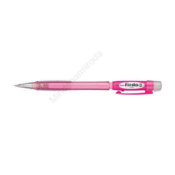 Nyomósirón 0,5mm, piros test, AX125-BE Pentel Fiesta II