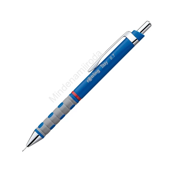 Nyomósirón 0,7mm, kék test, Rotring Tikky