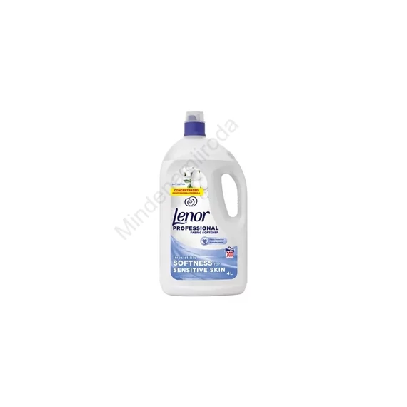 Öblítő koncentrátum 4 liter (200 mosás) Lenor Professional Sensitive