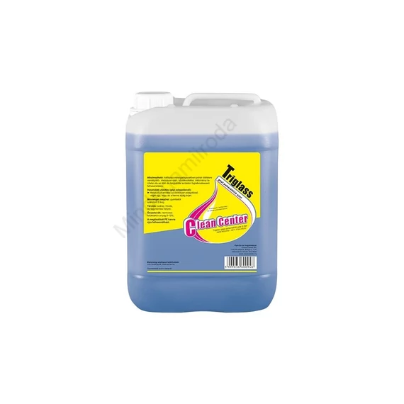 Öblítőszer 5 liter gépi Triglass_Clean Center
